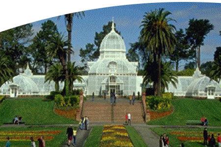 The San Francisco Conservatory of Flowers, photo courtesy of the 